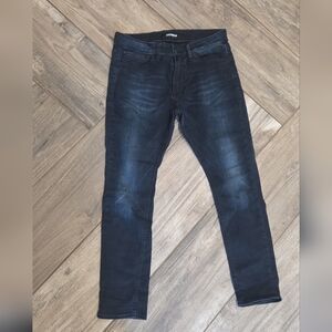 Express Dark Wash Skinny Jeans for Men